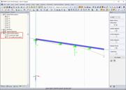Grafische Ausgabe der Ergebnisse bezogen auf unverformtes System oder aktuellen Bauzustand