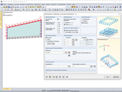 Einstellungen für Flächenlasten in Stablasten umwandeln