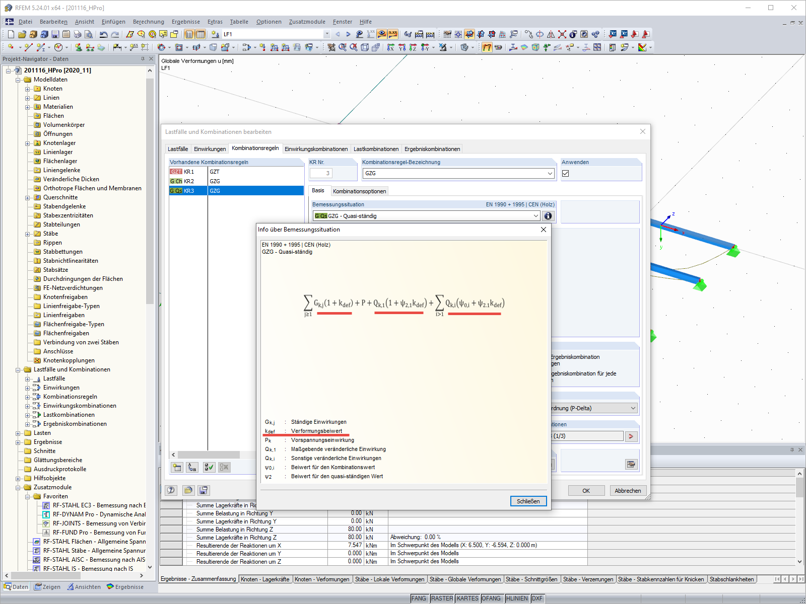 Bemessungssituation GZG