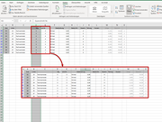 Stäbe müssen der richtigen Querschnittsnummerierung angepasst werden