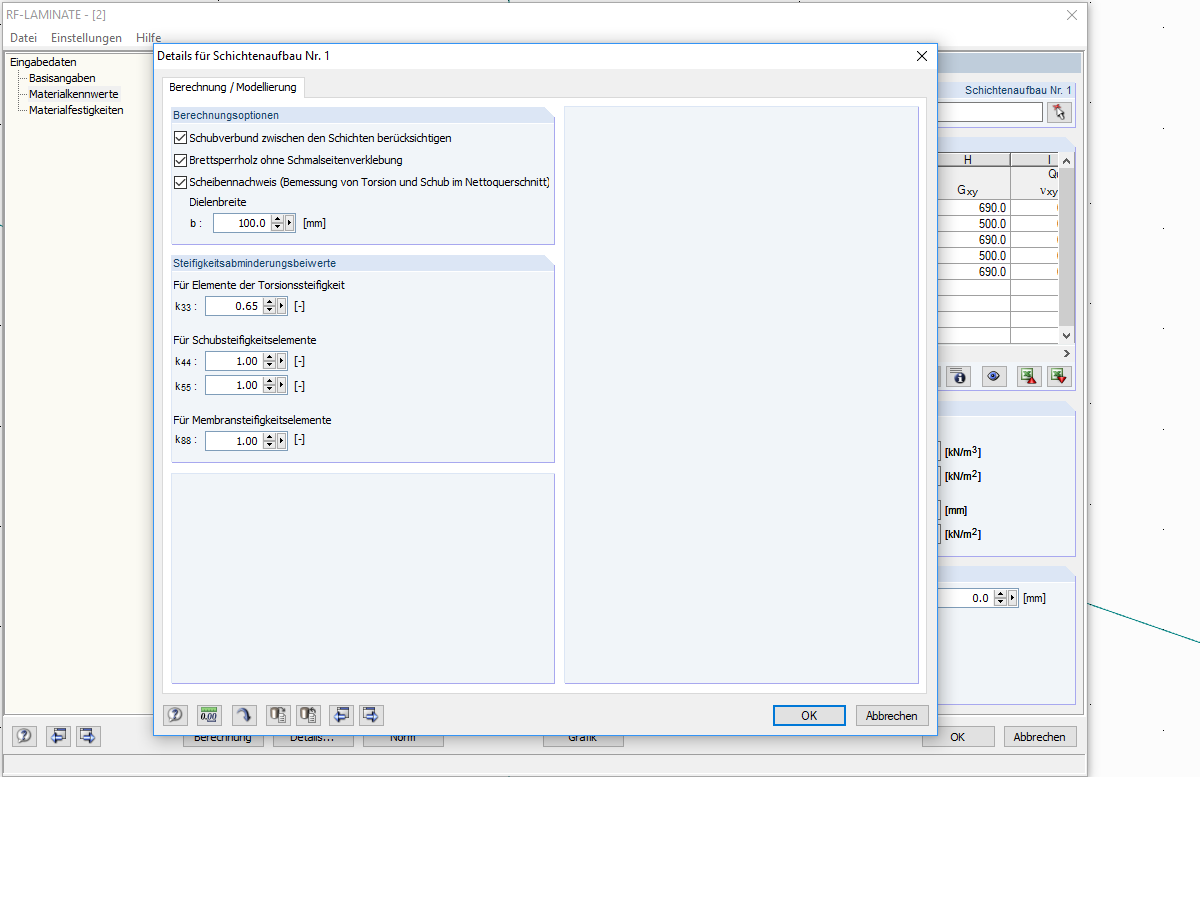 Details Scheibennachweis