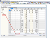 Bewehrung in Rasterpunkten