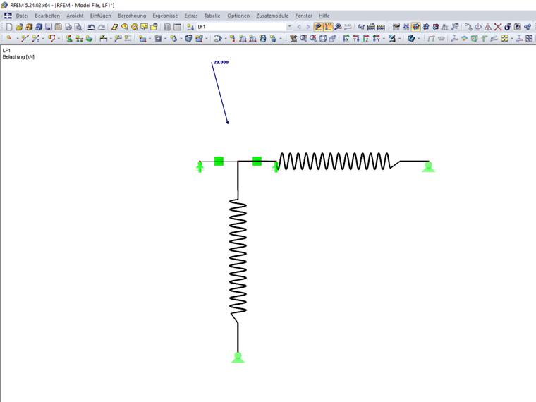 Modell B: Einhüftiger Rahmen