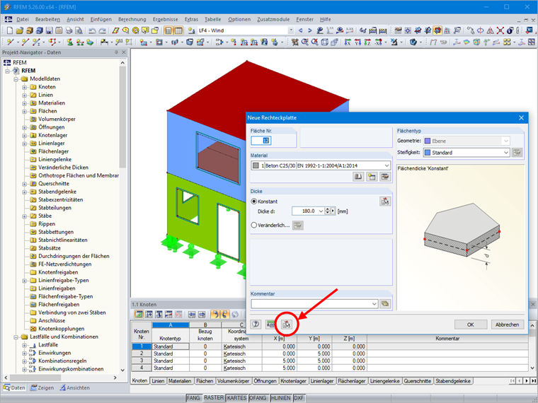 Eigenschaften übernehmen