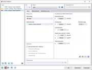 Dialog 'Neues Material'