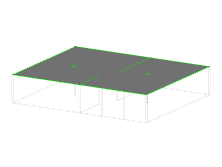 Betonplatte mit elastischer Lagerung