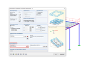 Flächenlasten nur auf die wirksame Oberfläche der Stäbe ( z. B. ohne Wirkung auf ausgewählte Stäbe)