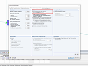Schubsteifigkeit in den Berechnungsparametern aktivieren