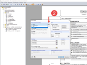 Protokollkopf auswählen