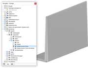 Dickentyp im Vollmodell überprüfen