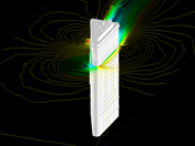 Flatiron Building und Rendering-Ergebnisse