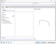 Dialog 'Neue Linie'