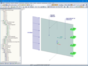 Beispiel 2: Vertikaler Schnitt durch die Wand