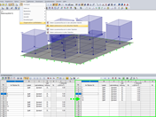 Organisation Lastfalldaten: Daten zeilenweise in der aktuellen Tabelle