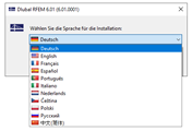 Auswahl der Sprache