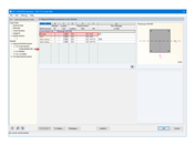 Erforderliche Bewehrung ermittelt mit RF-BETON Stäbe