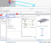 Auswahl des Stabtyps 'Rippe'