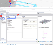 Auswahl des Stabtyps 'Rippe'