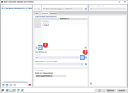 Reiter 'Geometrie' mit Funktionen zur grafischen Definition der Lastfläche