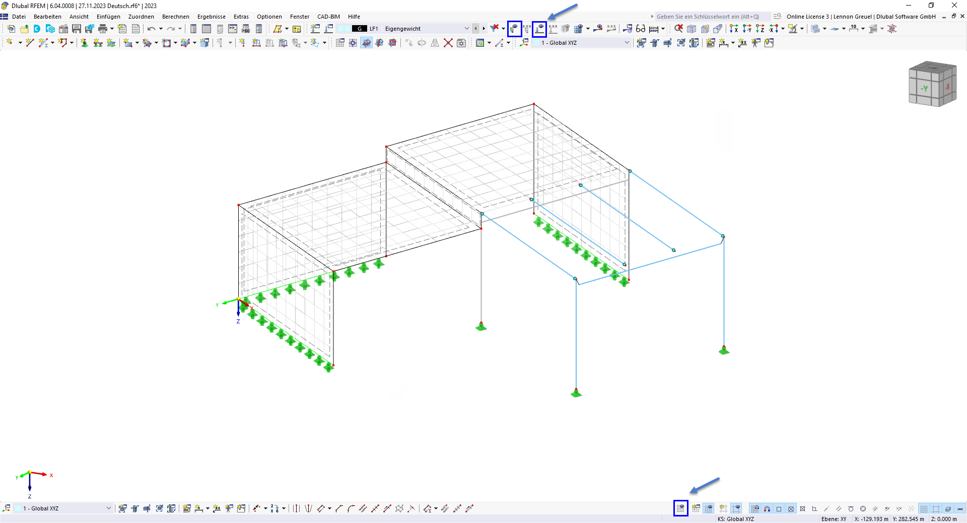 Netz aus Finiten Elementen