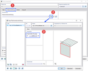 'Angestrebte FE-Länge' für Verdichtung definieren