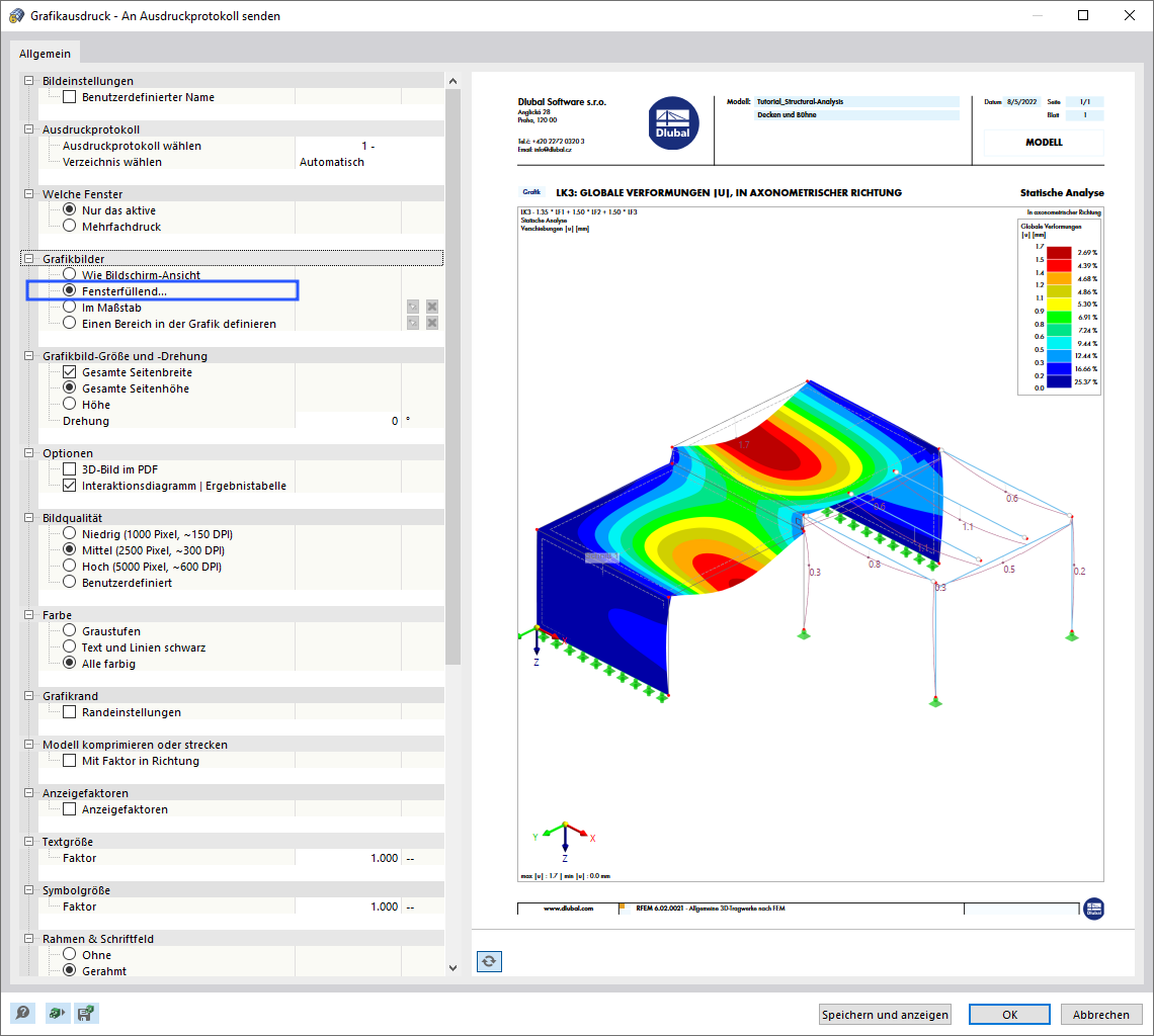 Bild für den Druck anpassen