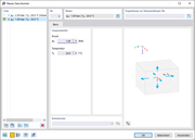 Dialog 'Neues Gasvolumen'