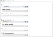 Stäbe und Knotenlager deaktivieren