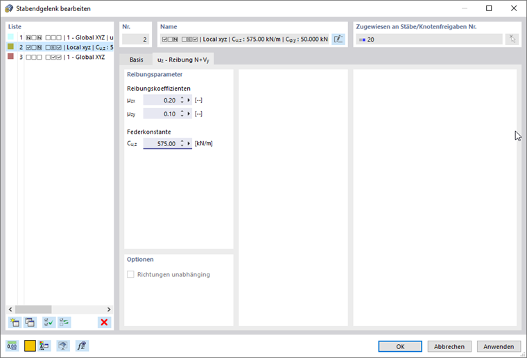Reibungskoeffizienten definieren
