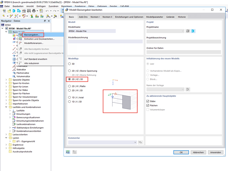 FAQ 005040 | Was bedeutet der Modelltyp 2D/XZ/3D beziehungsweise 2D/XY/3D ?