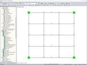 FAQ 005045 | Ich möchte die Stabergebnisse in der Draufsicht auswerten. Kann man die Ergebnisse in die XY-Ebene zeichnen lassen?