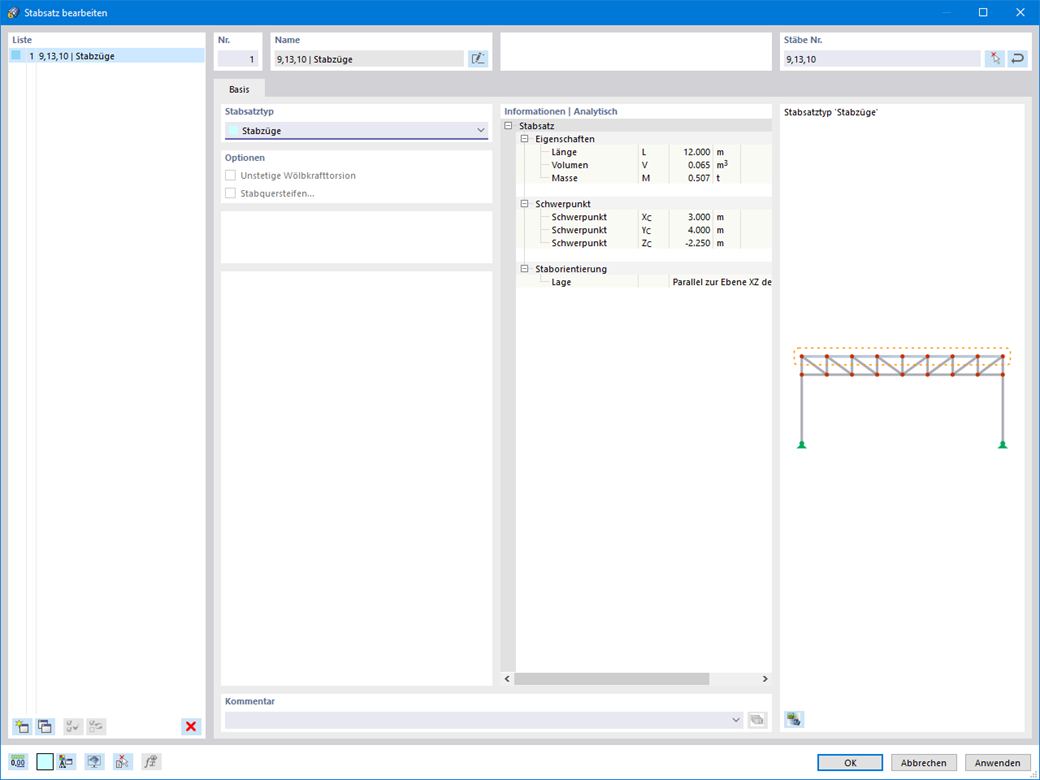 Feature 002006 | Variable Stab- und Flächeneigenschaften