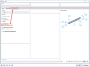 FAQ 005060 | Gibt es die Möglichkeit, Stabnichtlinearitäten bei Balkenstäben zu definieren? Kann man zum Beispiel einen Stab definieren, der alle Schnittgrößen aufnehmen kann, bis auf beispielsweise Drucknormalkräfte?