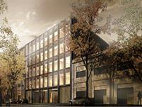 Darstellung des Bürogebäudes in 3D (© Estudi M103)