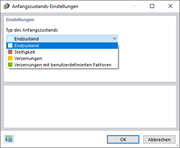 Typ des Anfangszustands auswählen