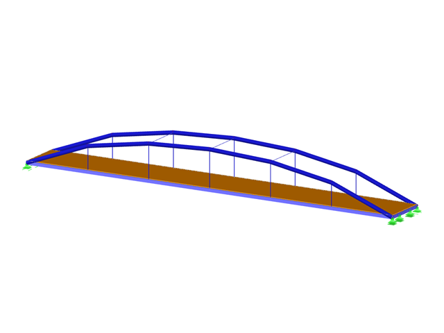 Neckarüberquerung mit Profil - Statische und dynamische Berechnung und Konstruktion einer Fuß- und Radwegbrücke aus Stahl