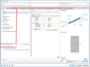 FAQ 005077 | Wo kann ich verschiedene Eigenschaften zur Bemessung (zum Beispiel Knicklängen) vorgeben?
