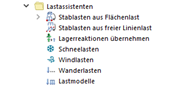 Lastassistenten im Navigator