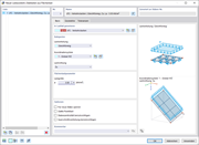 Dialog 'Neuer Lastassistent | Stablasten aus Flächenlast'