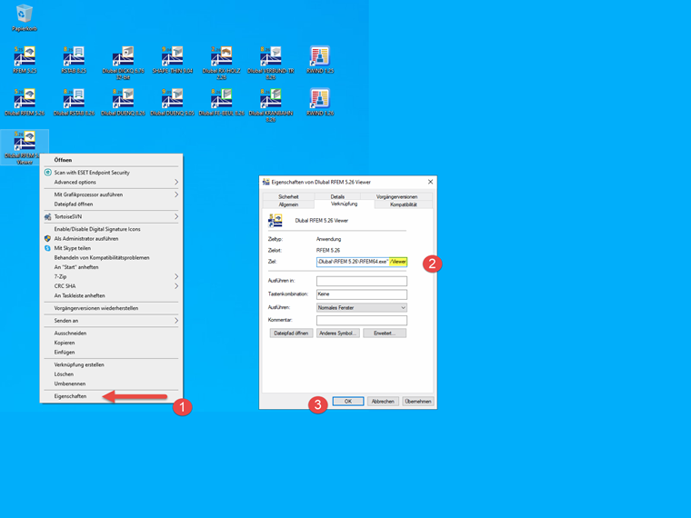 FAQ 005083 | Ich habe meine Verknüpfung vom Viewer gelöscht. Wie kann ich diese wiederherstellen?