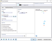 Dialog 'Neue Knotenlast'