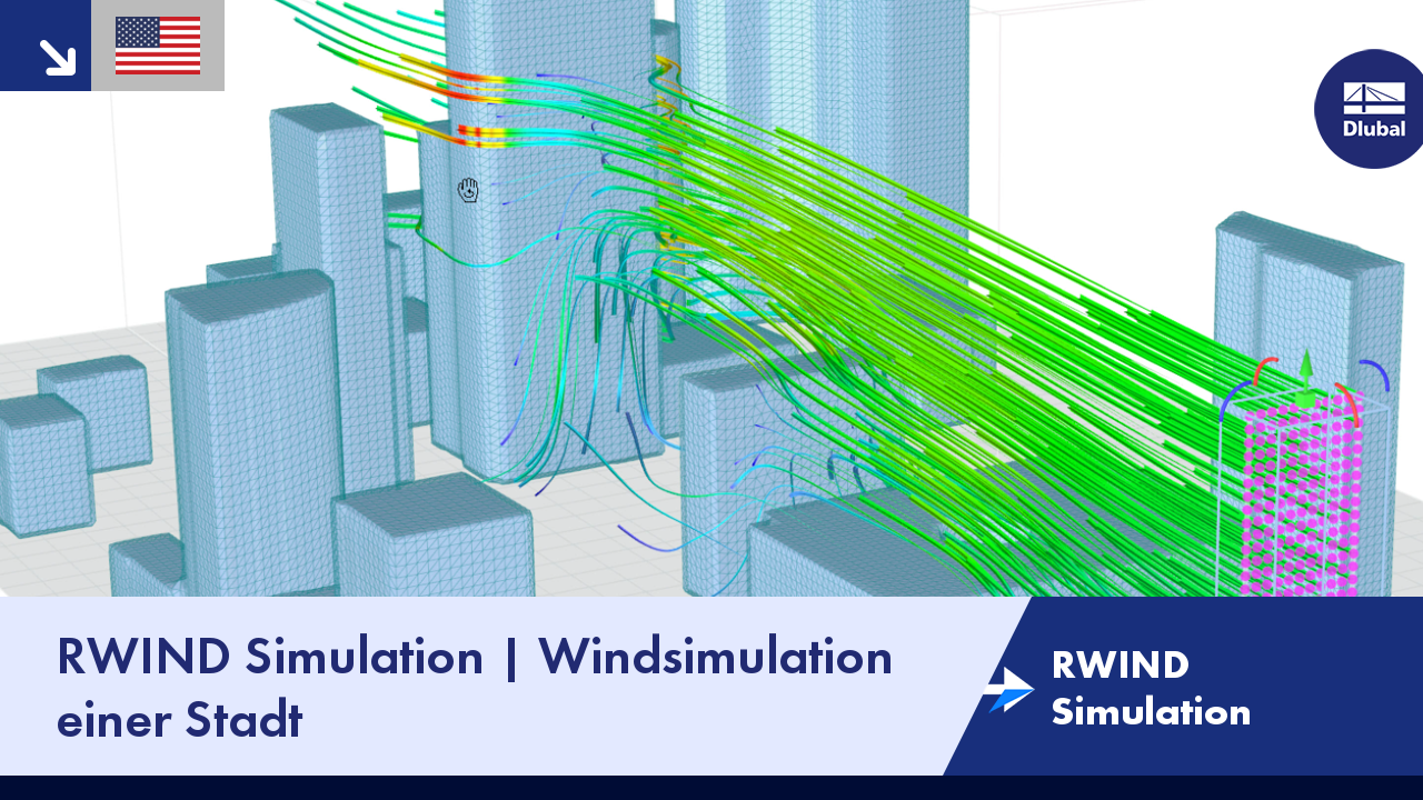 RWIND Simulation | Windsimulation einer Stadt