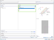 Stabdrehung in Richtung von lokalen Flächenachsen