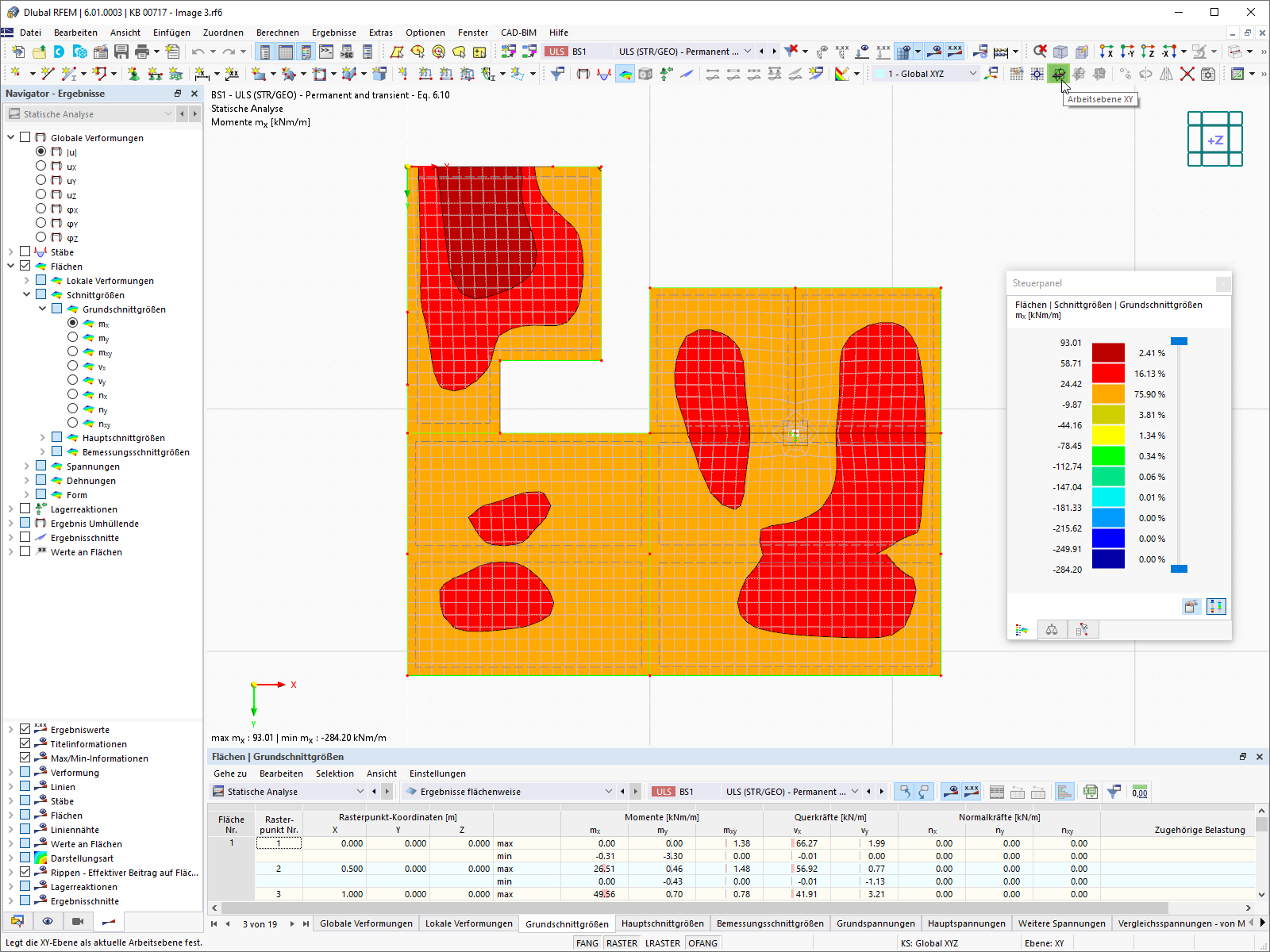 2D-Modelltyp der |XY|-Ebene in RFEM 6