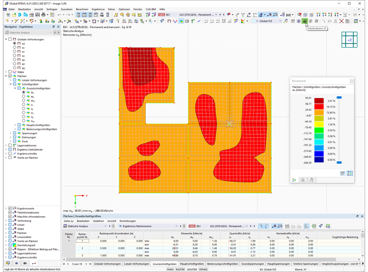 2D-Modelltyp der |XY|-Ebene in RFEM 6