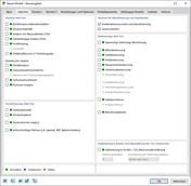 Dialog 'Neues Modell - Basisangaben', Register 'Add-Ons'
