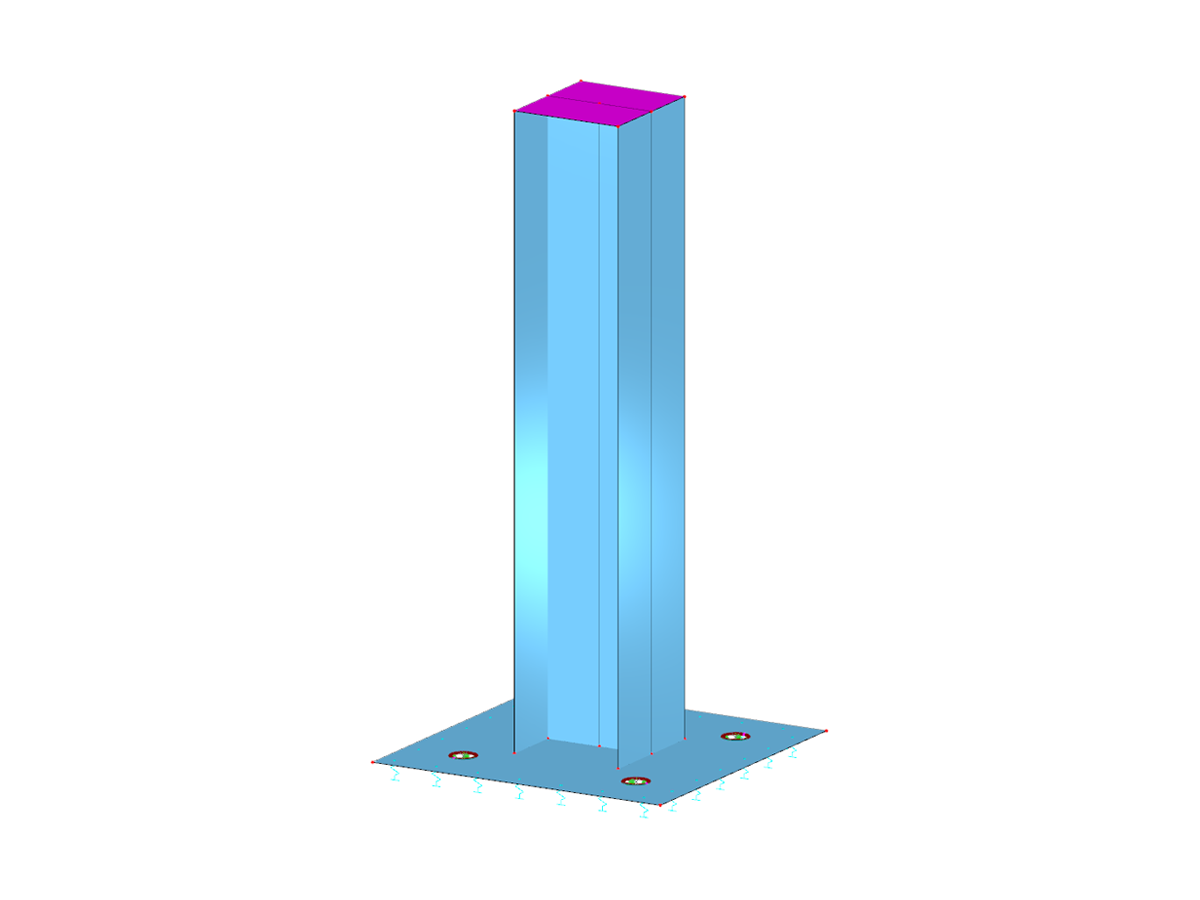 Berechnung mit nichtlinearem Material
