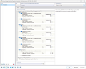Dialog 'Gebrauchstauglichkeitskonfiguration bearbeiten' für Stahlbemessung nach EN 1993