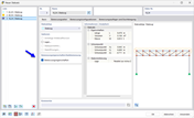 Dialog 'Stabsatz bearbeiten', Bemessungseigenschaften für Stahlbemessung aktiviert