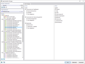 Ergebnistabellen-Manager für die Stahlbemessung, Ausnutzungen stabweise